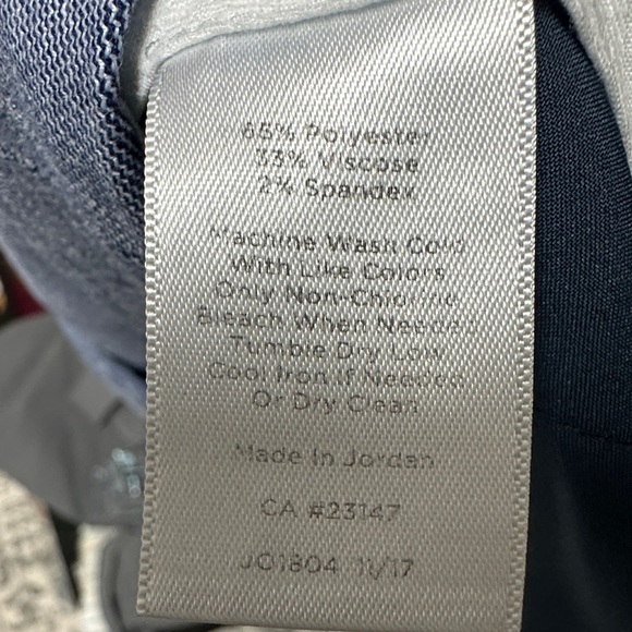 Talbots Hampshire Straight Leg Ankle Pants Women's Size 16 - Picture 5 of 6